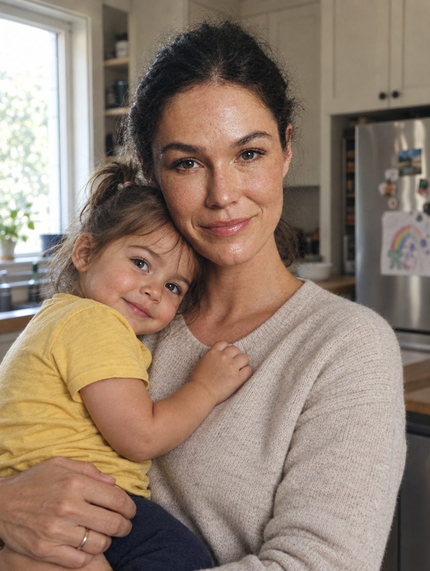 Dana with their daughter